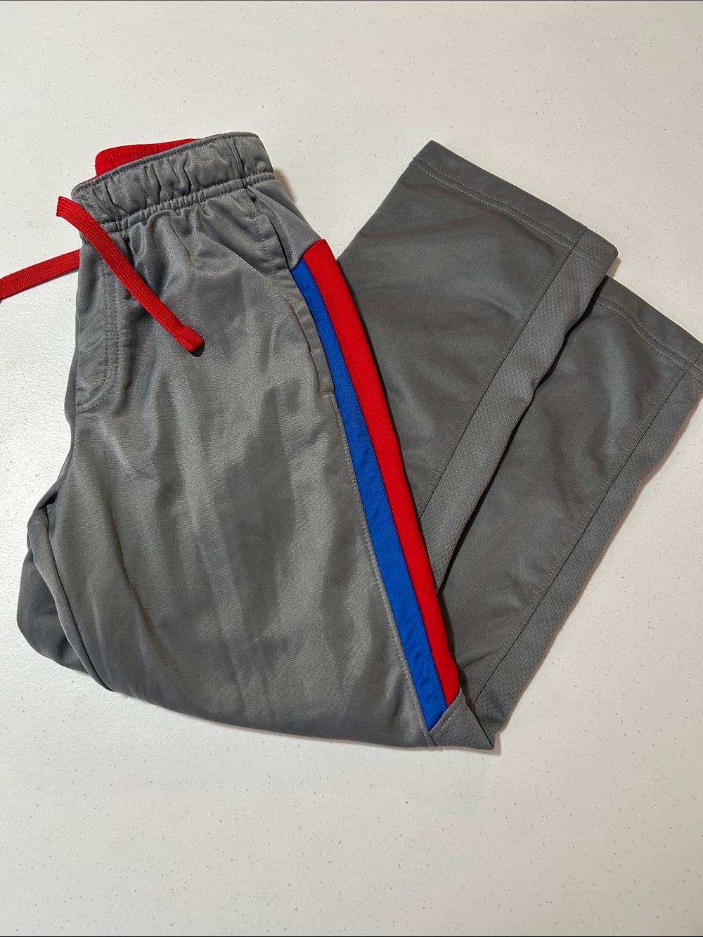 Athletic Works Boy’s Gray Athletic Style Pants Size M (8)